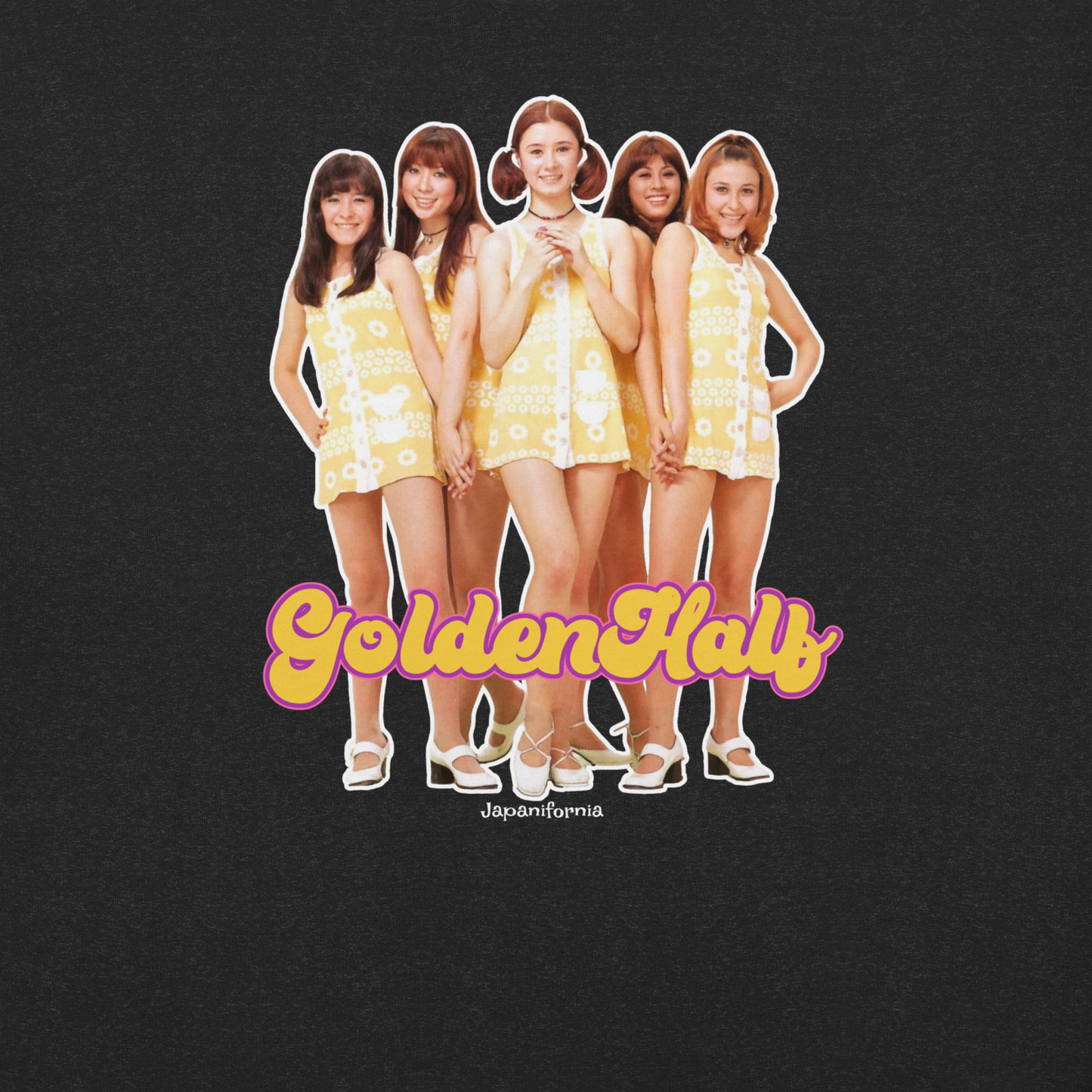 Golden Half T-Shirt – 1970s J-Pop Hāfu Idol Group