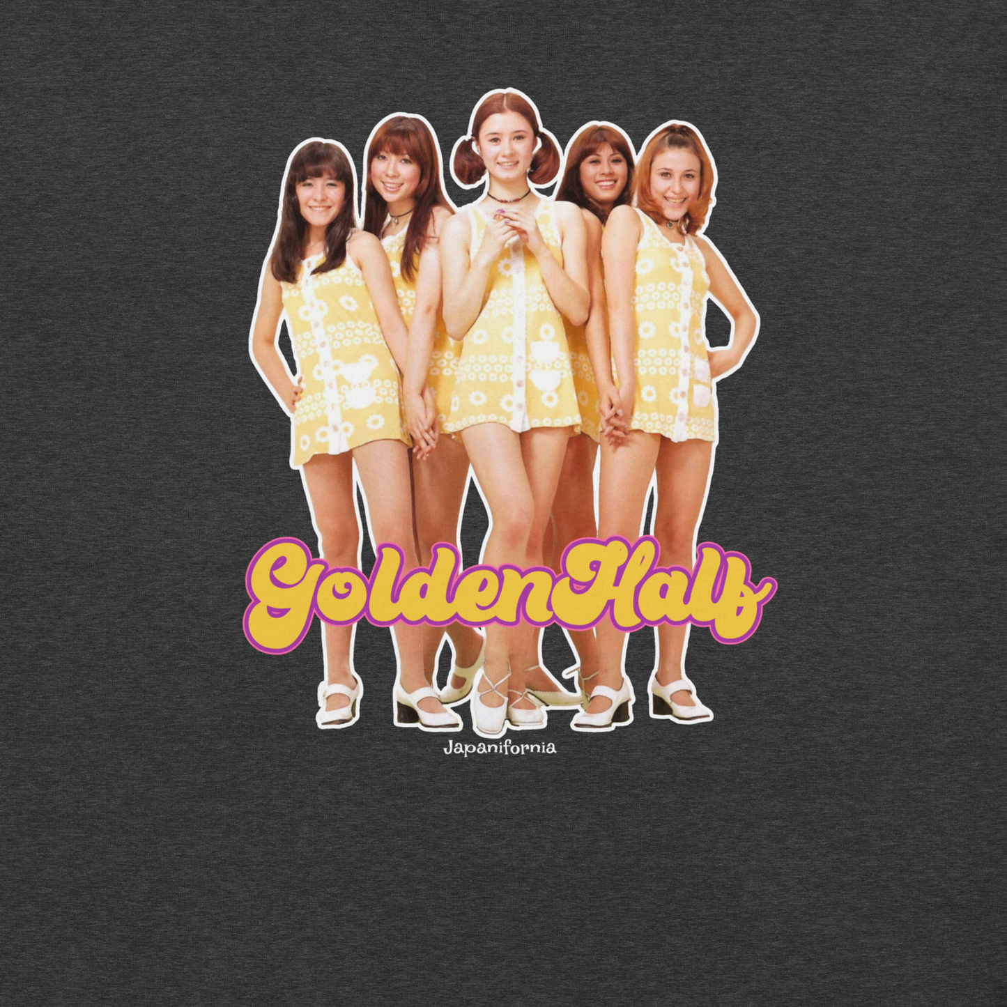 Golden Half T-Shirt – 1970s J-Pop Hāfu Idol Group