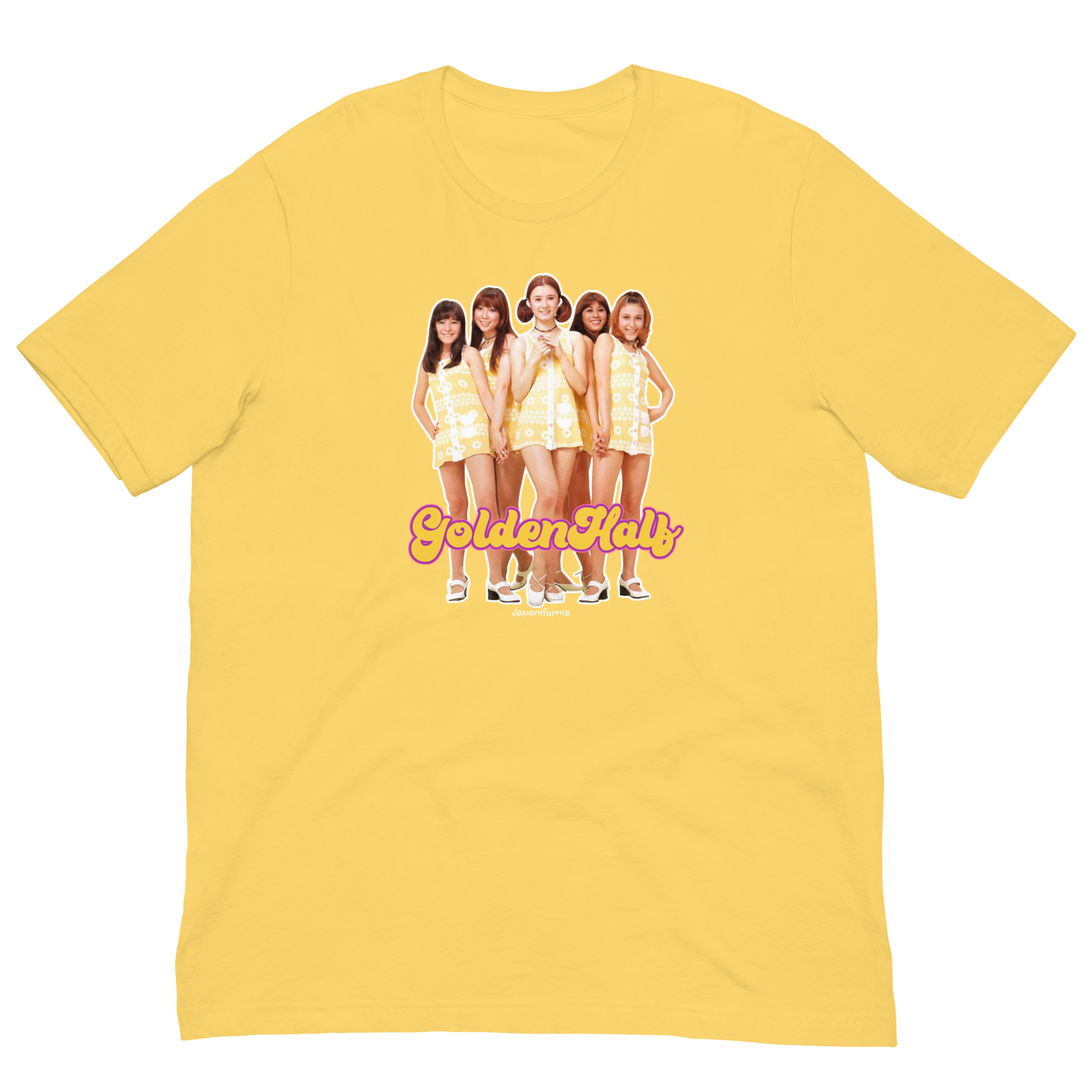 Golden Half T-Shirt – 1970s J-Pop Hāfu Idol Group